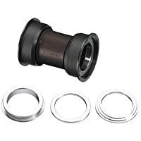 FSA PF30 MTB Unisex Soporte Inferior- Negro- Eje: 30 mm- Ajuste de Empuje- 68-73 × 46 mm